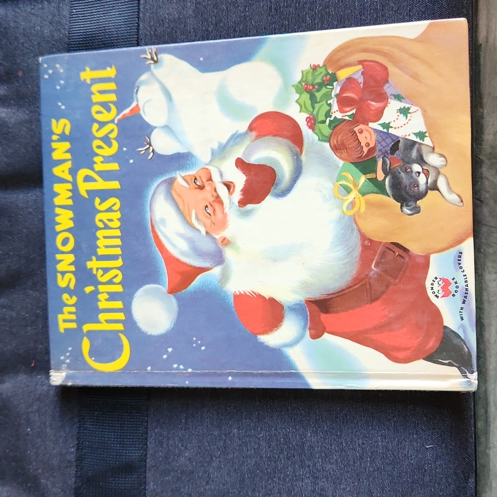 Vintage Set of 7 of Wonder Books with Washable Cover